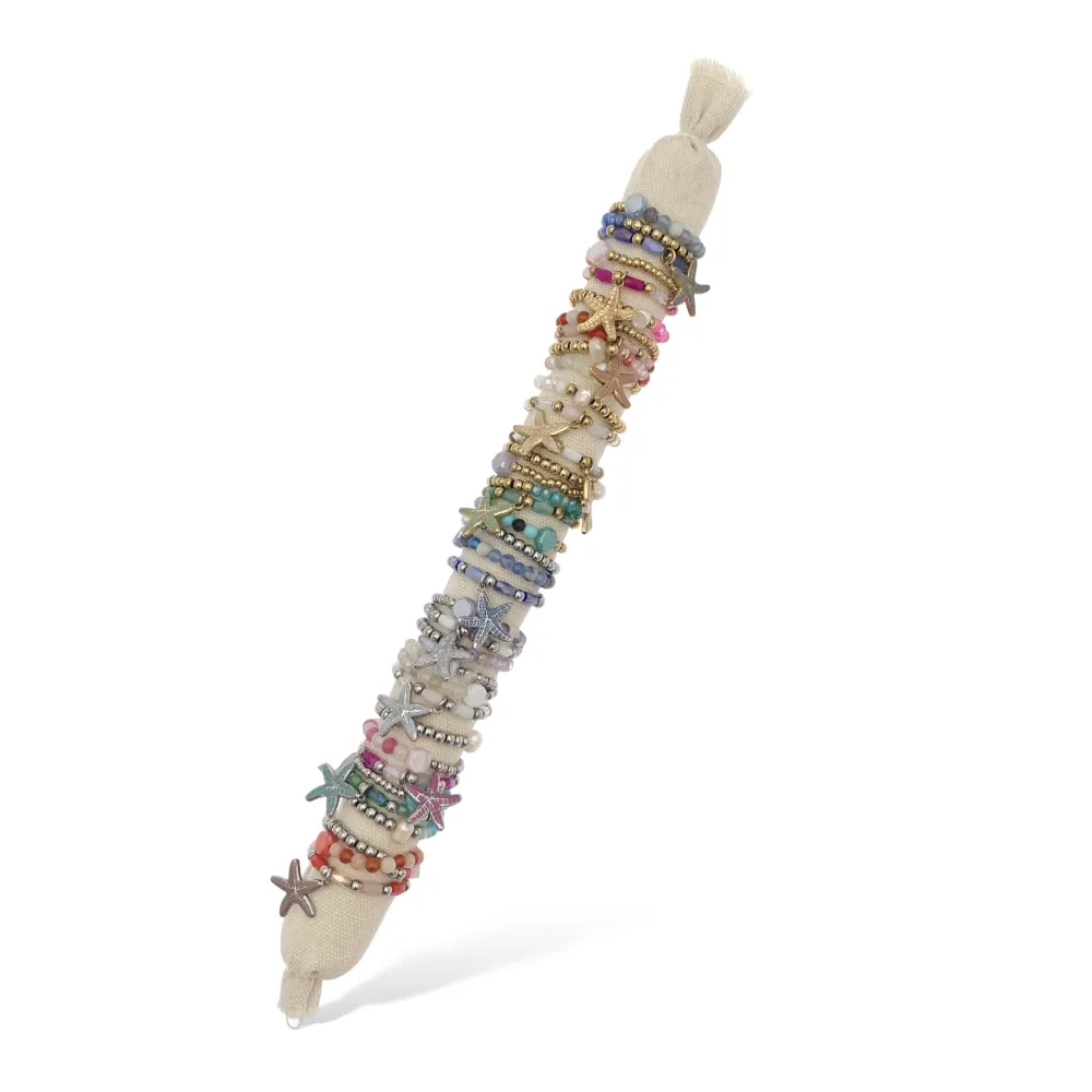 Stella Marina-12 Set Anelli Elastici in Acciaio - APA-732-175