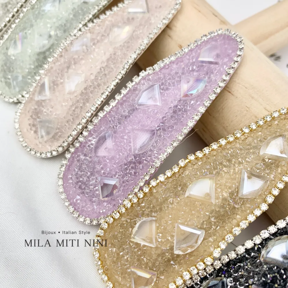 Strass-12Pz Clic Clac per Capelli - AXC-143-10