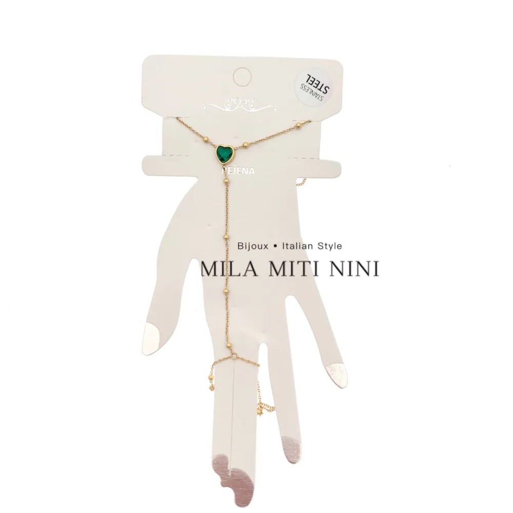 Cuore-Baciamano in Acciaio - BAC-103-389B