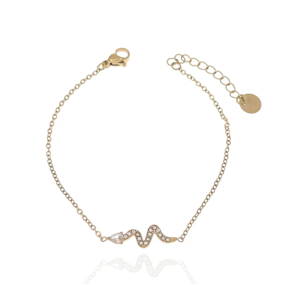 Serpente-Bracciale in Acciaio - BAC-103-AA1962B