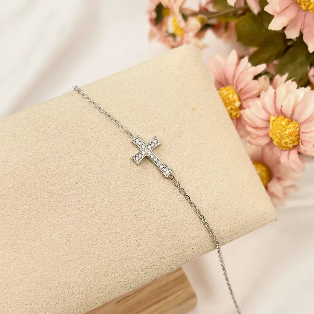 Croce-Bracciale in Acciaio EMANA - BAC-103-AA2815B