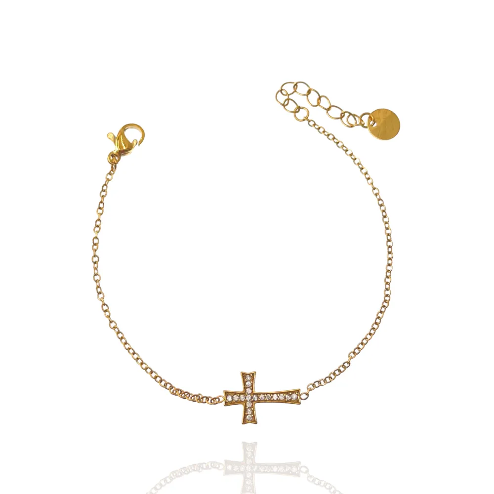 Croce-Bracciale in Acciaio EMANA - BAC-103-AA2815B