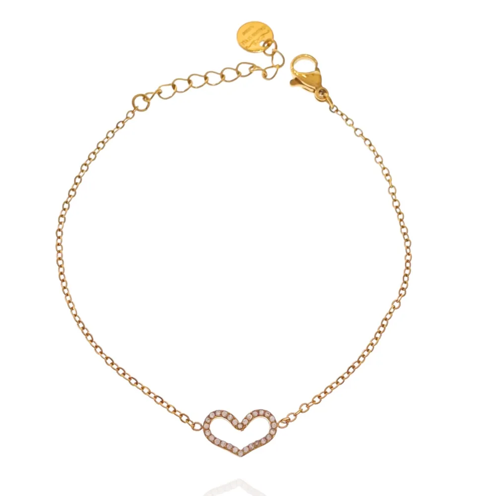 Cuore Vuoto-Bracciale in Acciaio EMANA - BAC-103-AA2837B