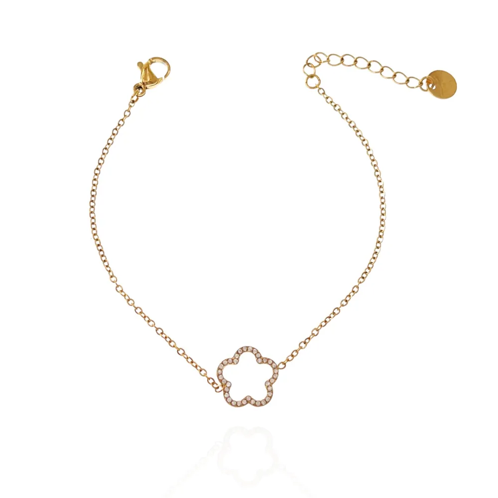 Fiore-Bracciale in Acciaio EMANA - BAC-103-AA2841B