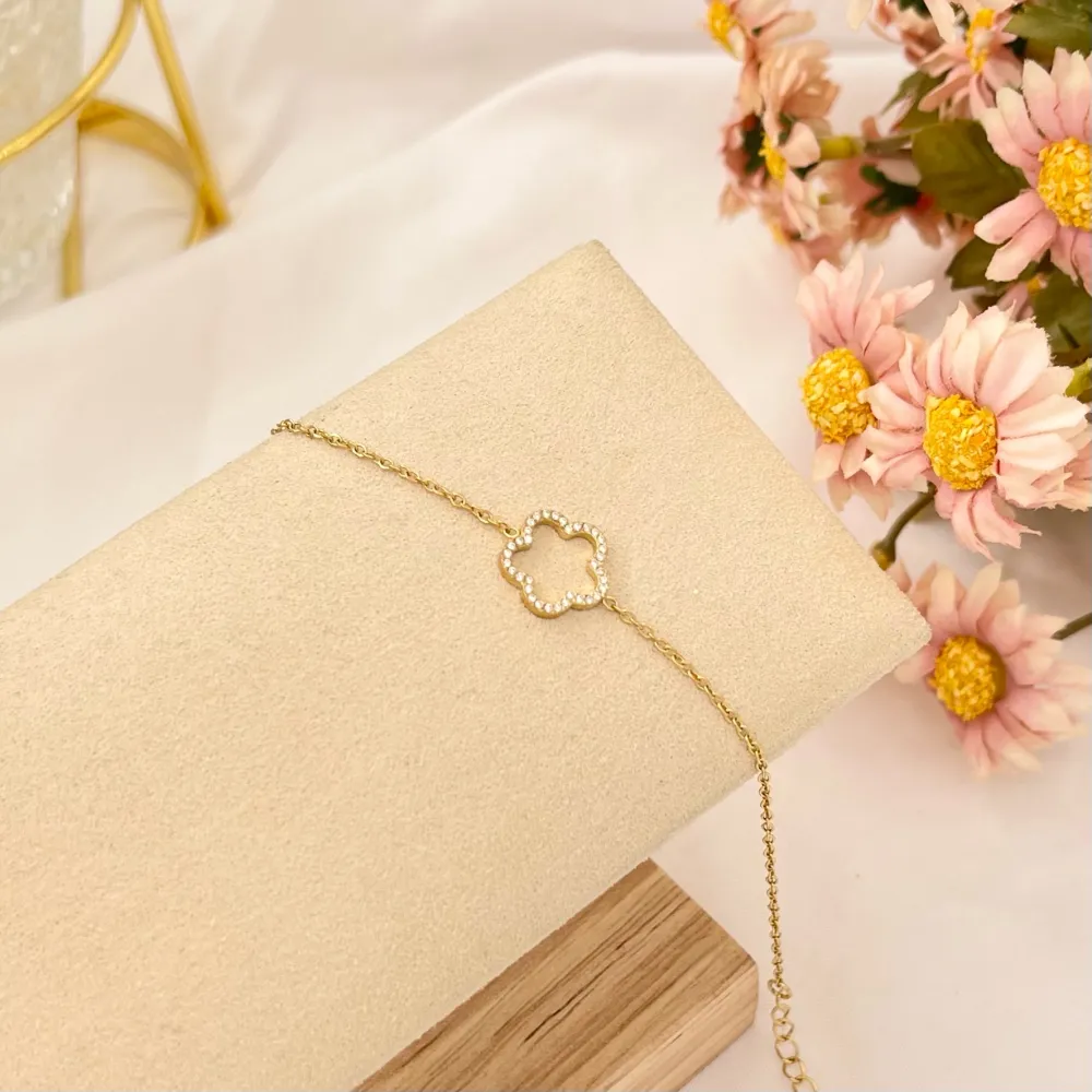 Fiore-Bracciale in Acciaio EMANA - BAC-103-AA2841B