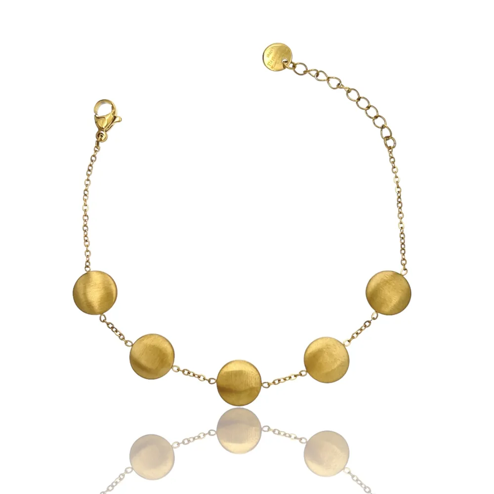 Tondo -Bracciale in Acciaio - BAC-103-AA4288B