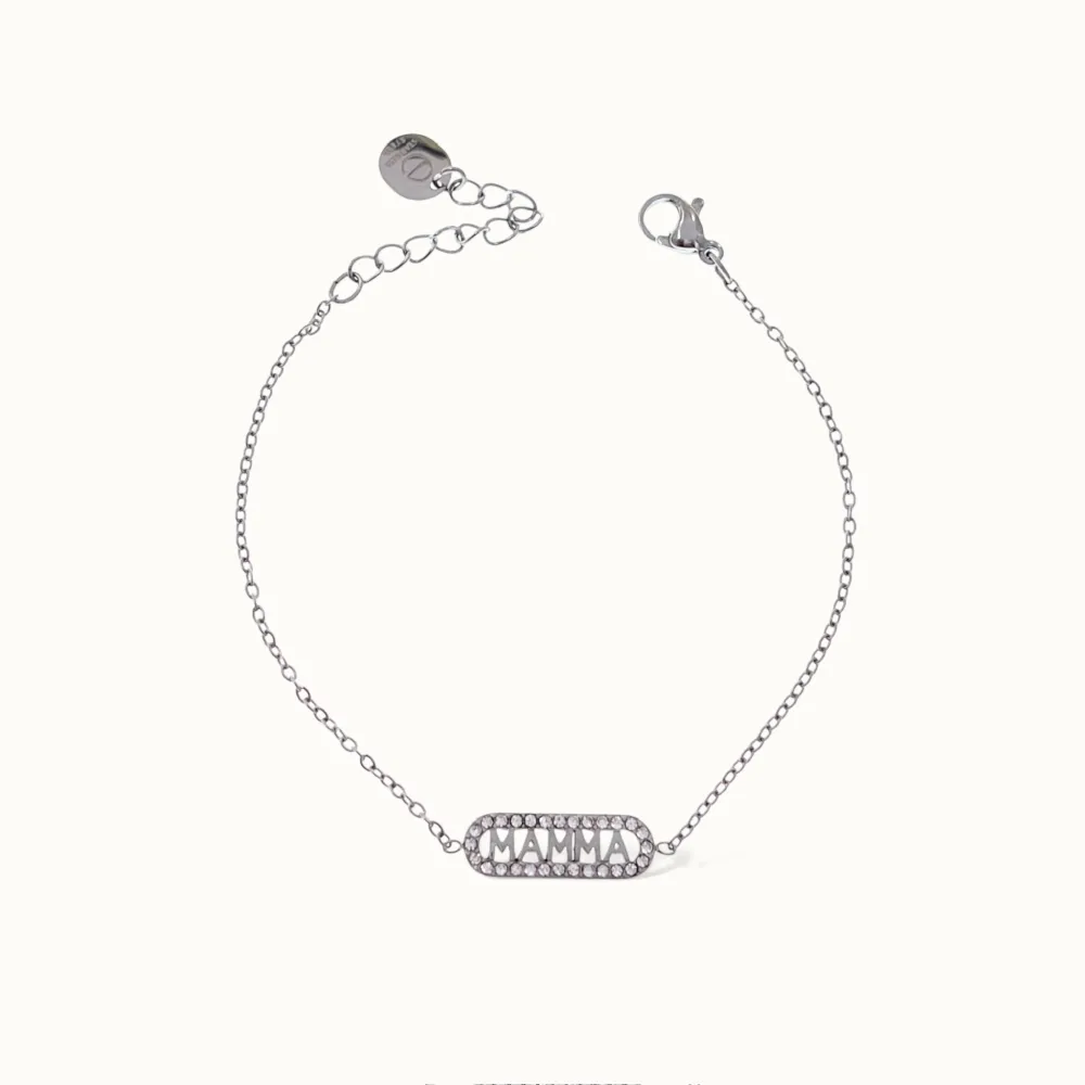 Mamma-Bracciale in Acciaio - BAC-103-AA4369N