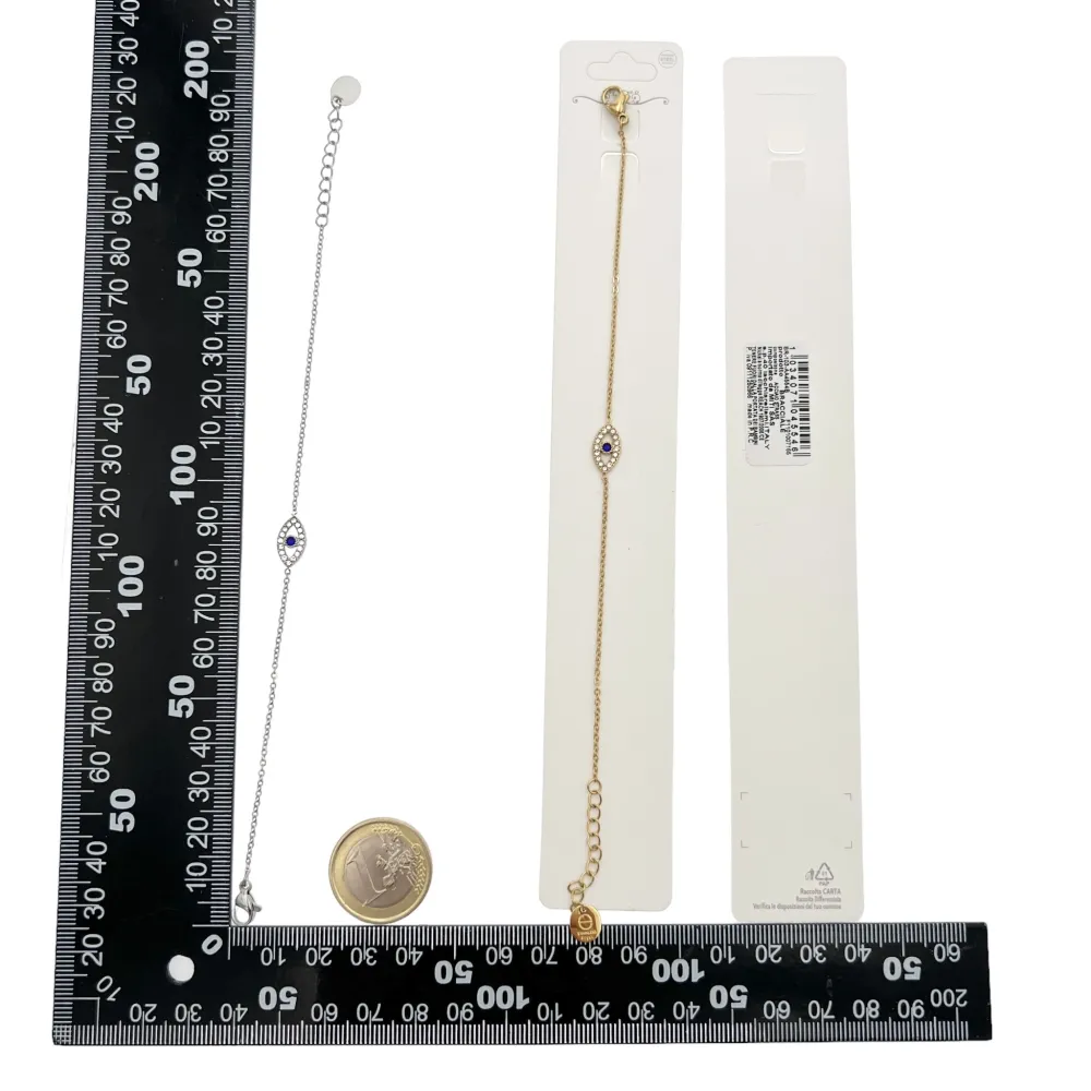 Occhio -Bracciale in Acciaio - BAC-103-AA4554B