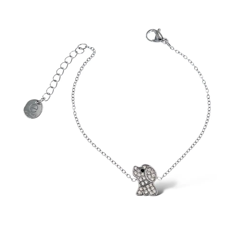 Cane Cagnolino-Bracciale in Acciaio - BAC-103-AA5263B