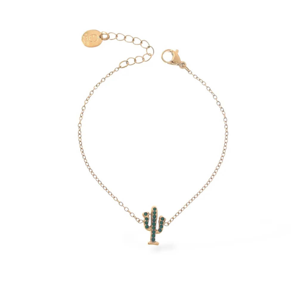 Cactus-Bracciale in Acciaio - BAC-103-AA5660B