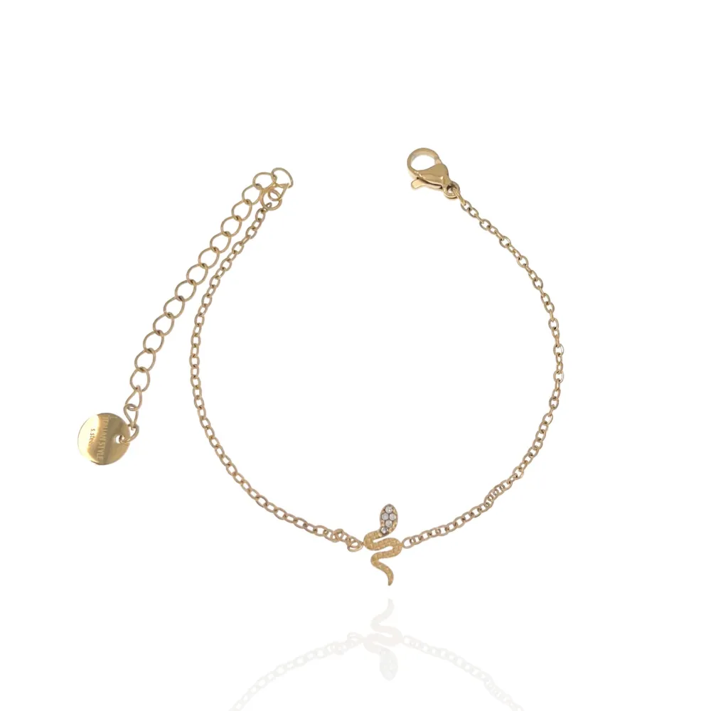 Serpente-Bracciale in Acciaio - BAC-103-AA569B