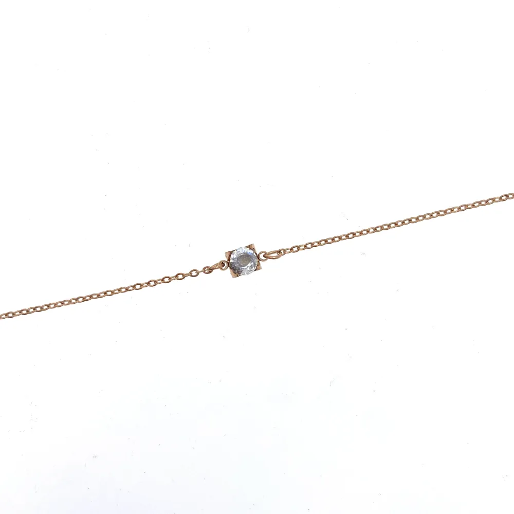 Punto Luce 5mm a 4 Griffe-Bracciale in Acciaio con Chiusura - BAC-413-1722