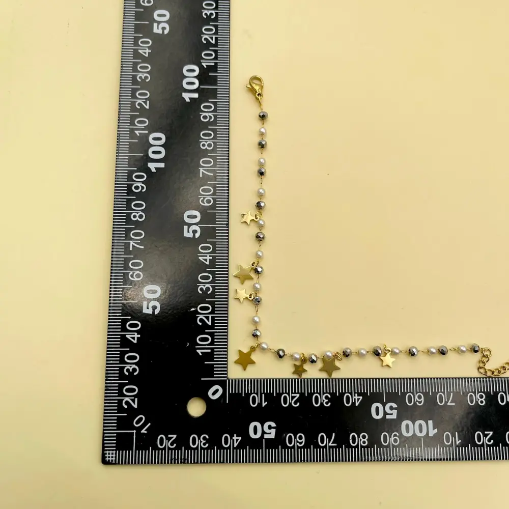 Stella Cristalli-Bracciale in Acciaio con Chiusura - BAC-413-1738