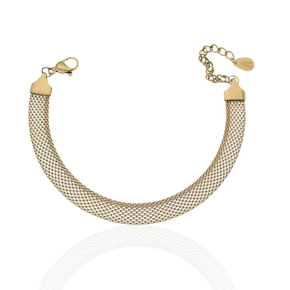 Fascia -Bracciale in Acciaio con Chiusura - BAC-413-1783