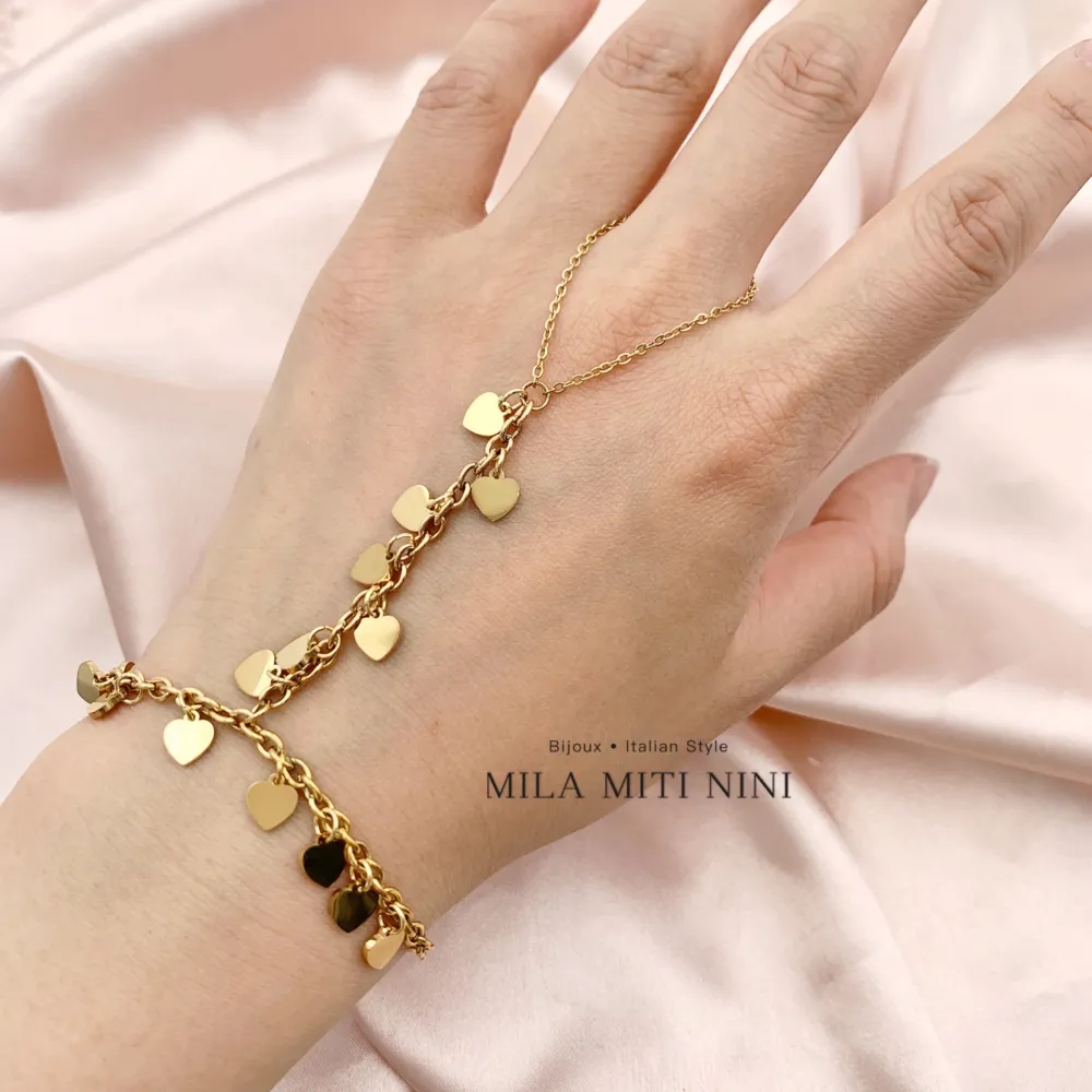 Cuore-Baciamano in Acciaio - BAC-413-1885