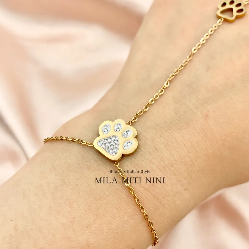 Zampa-Baciamano in Acciaio - BAC-413-1913