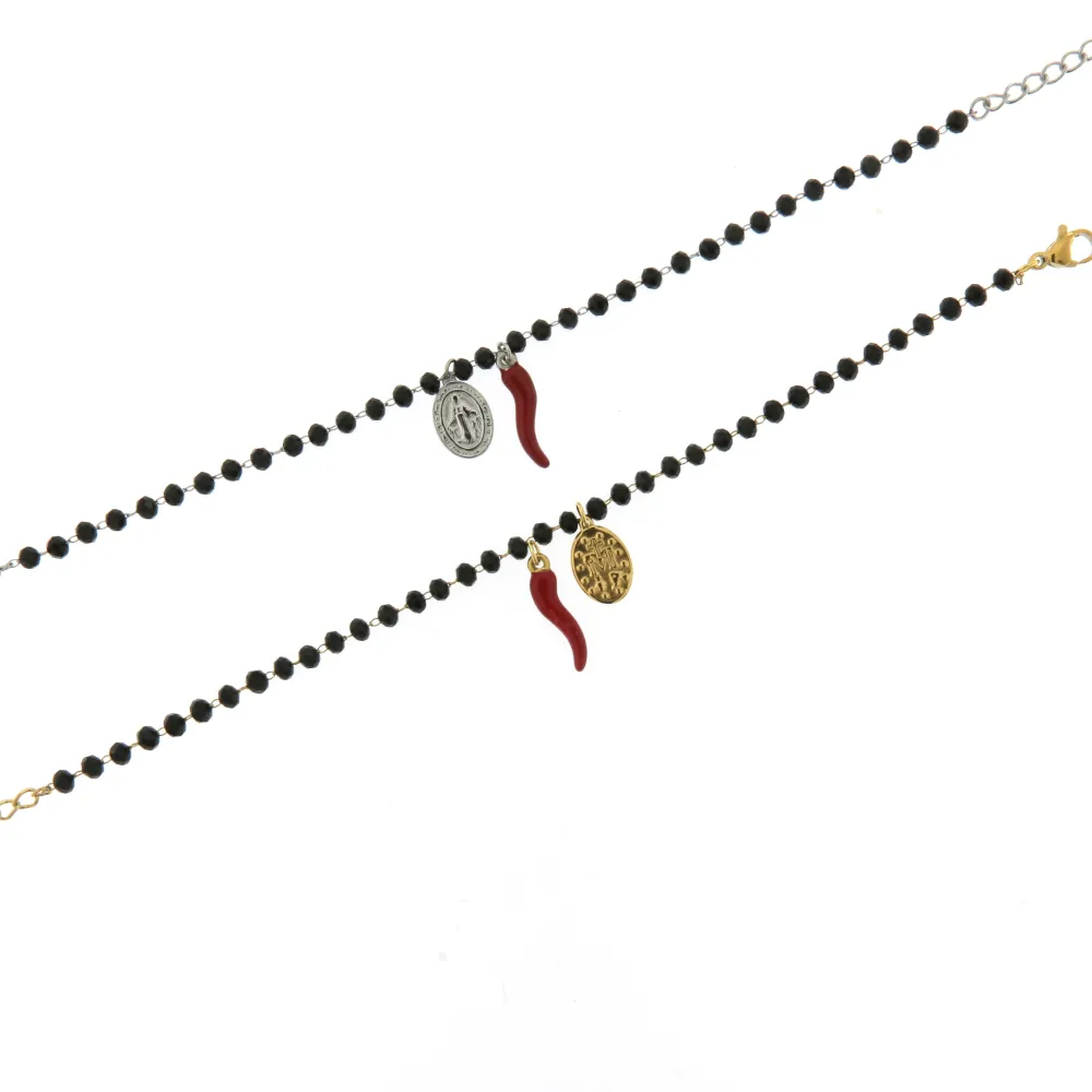 BAC7217-Rosario Cornino Madonna- Bracciale in Acciaio - BAC-413-2022