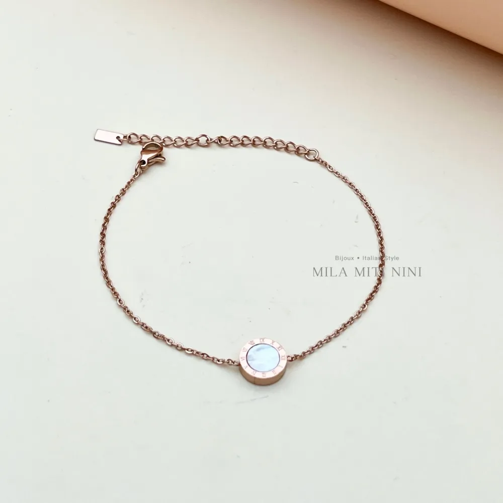 N.Romani-Bracciale in Acciaio con Chiusura - BAC413-2482