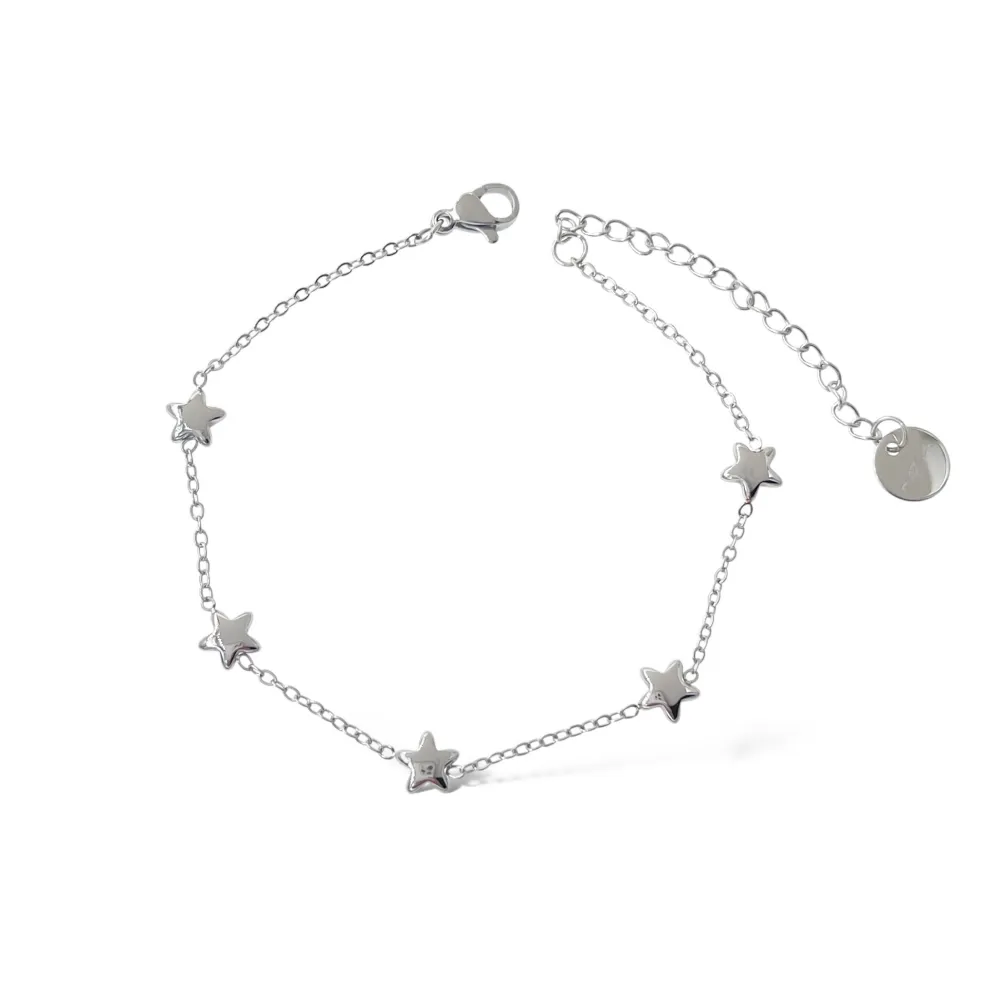 Stella Bombato-Bracciale in Acciaio - BAC-413-3148