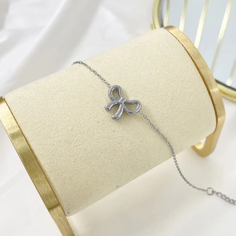 Fiocco-Bracciale in Acciaio - BAC-413-3170