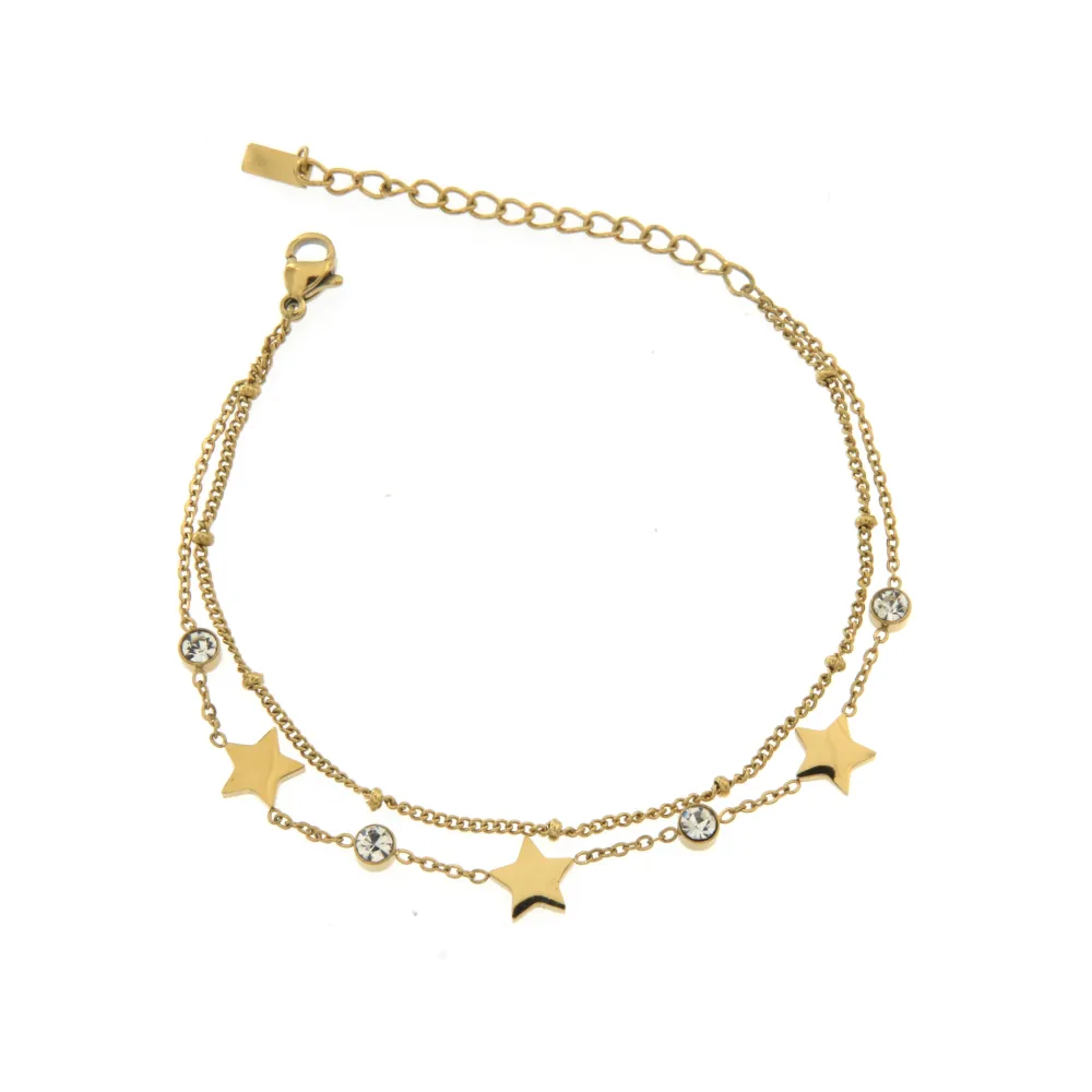 BAC5988-Stella P.luce-Bracciali in Acciaio con Chiusura - BAC413-727