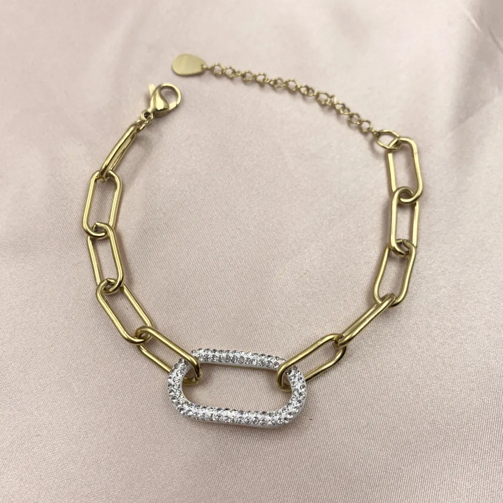 BAC7071-Ovale Grande- Bracciale in Acciaio - BAC7071-Ovale Grande- Bracciale in Acciaio