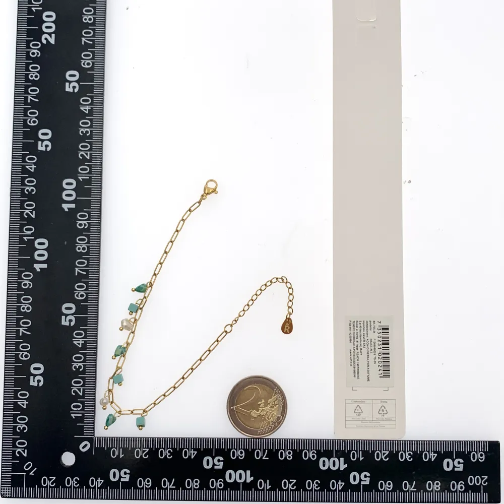 Perline Colorate-Bracciale in Acciaio - BAC-735-24