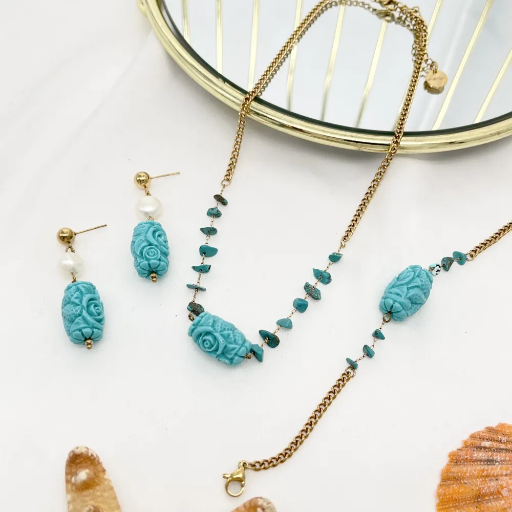 Ovale Fiore -Bracciale in Acciaio - BAC-765-15