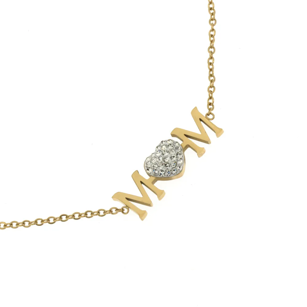 BAC-Mom 5376 - Bracciale in Acciaio con Chiusura - BAC-Mom 5376 - Bracciale in Acciaio con Chiusura