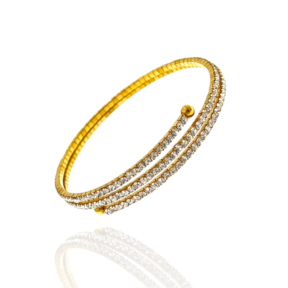 Tennis Multifili-Bracciale a Molla in Acciaio - BAR-103-AA3371B