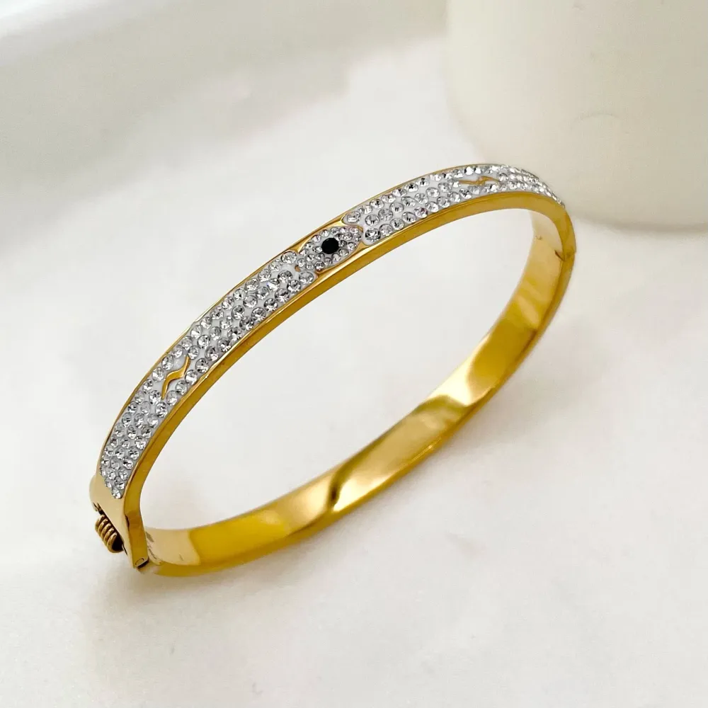 Occhio -Bracciale Rigido in Acciaio - BAR-413-1325