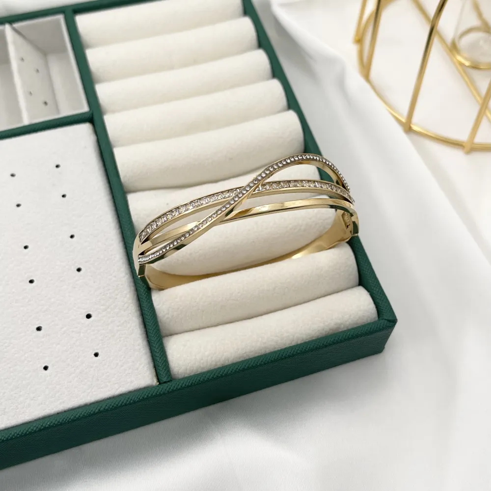 x- Bracciale Rigido in Acciaio - BAR-413-2286