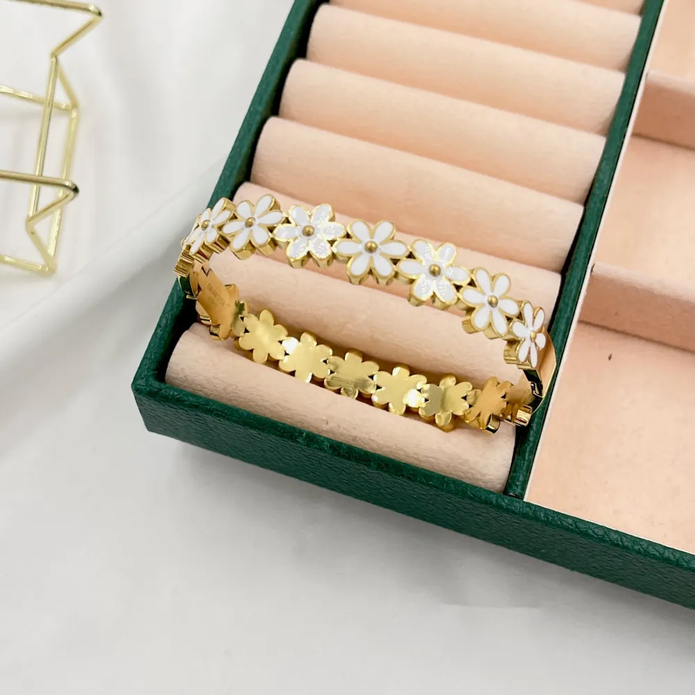 Margherita -Bracciale Rigido in Acciaio - BAR-413-3488