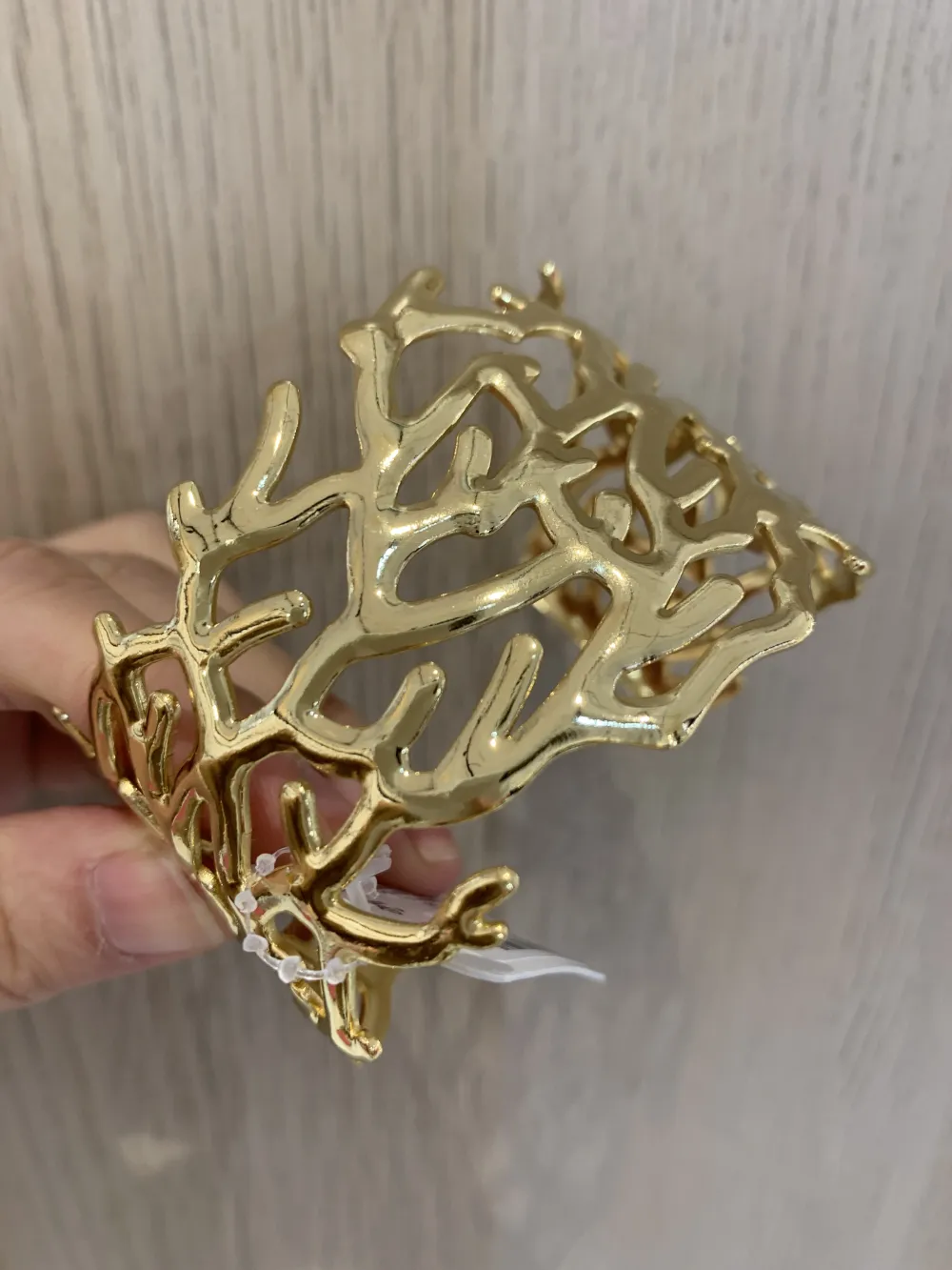 Corallo Smaltato-Bracciale Rigido in Acciaio - BAR-732-189