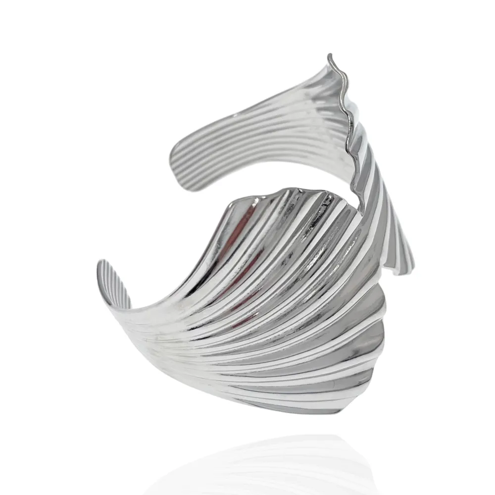 Ventaglio-Bracciale Rigido in Acciaio - BAR-732-42