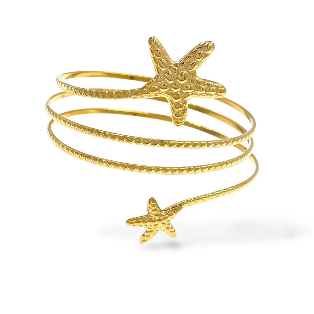 Stella Marina-Bracciale da Braccio in Acciaio - BAR-759–76