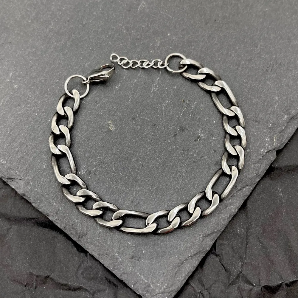 Catena 8mm 1.4NK3.1-Bracciale Unisex in Acciaio - BAU-208-262 8mm