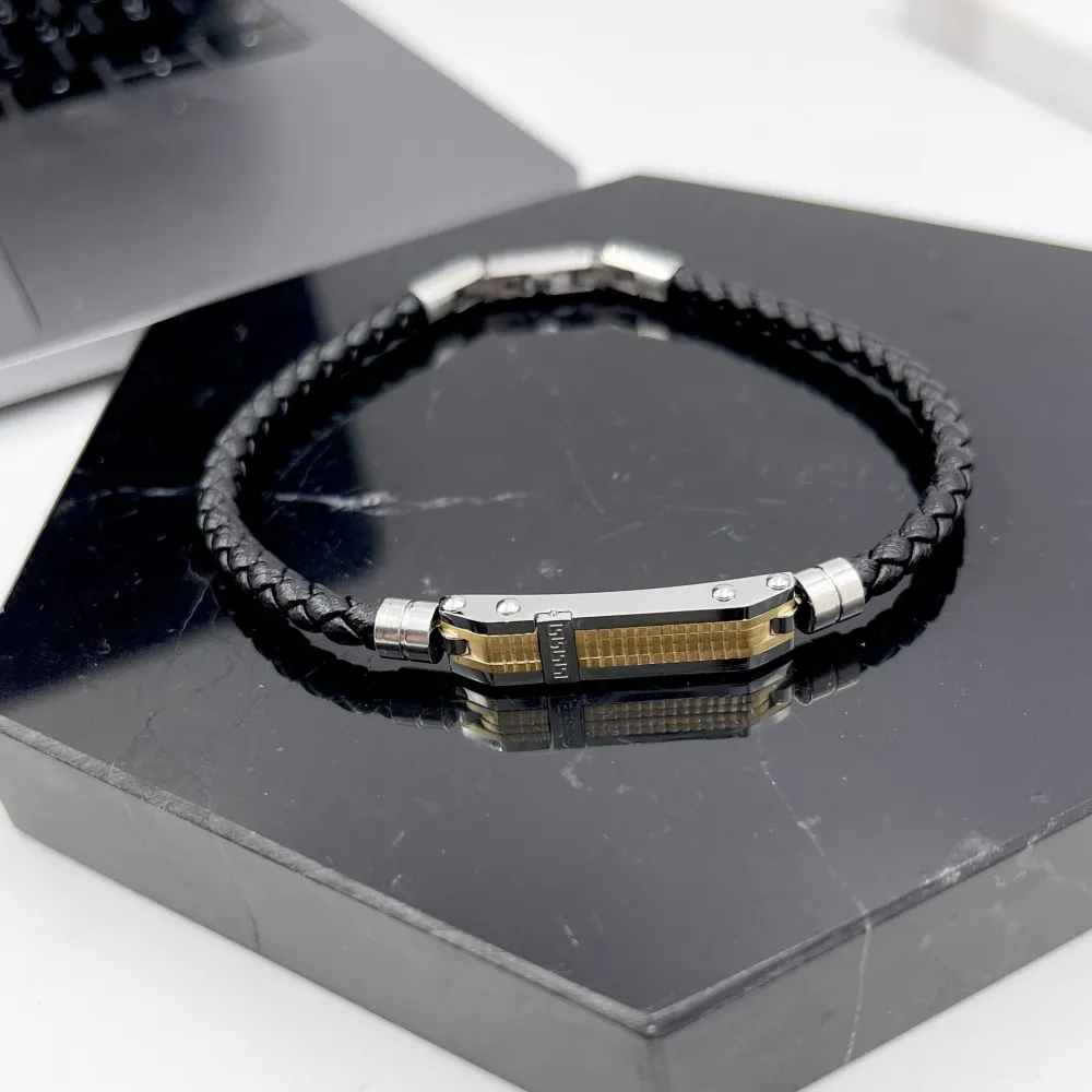 Barretta -Bracciale in Acciaio da Uomo - BAU-600-B154