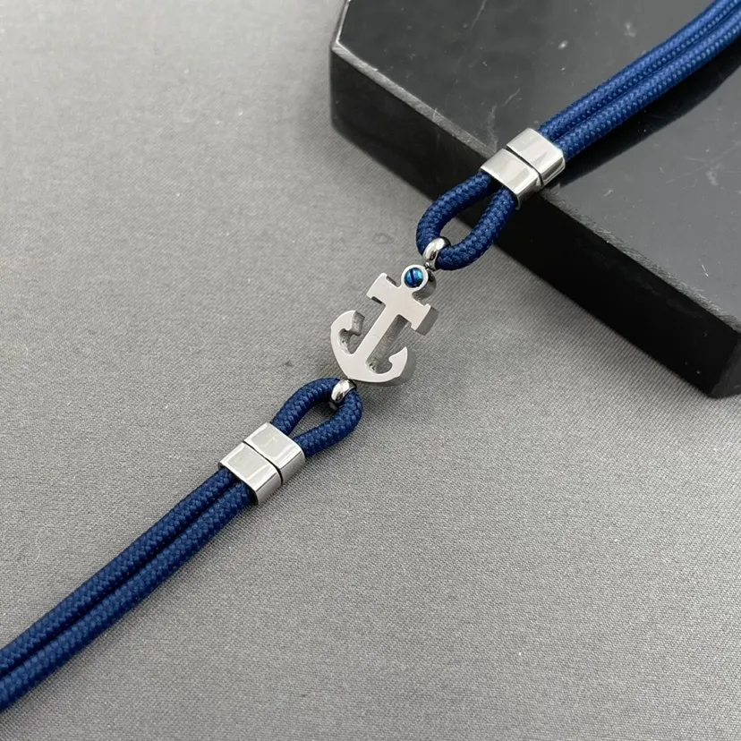 A’ncora-Bracciali in Acciaio da Uomo - BAU-600-B217