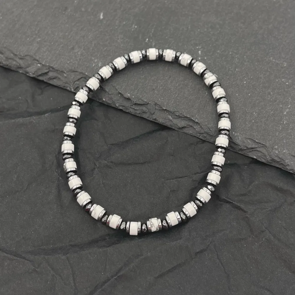 Semplice-Bracciale Elastico in Acciaio da Uomo - BAU-600-BMS30080