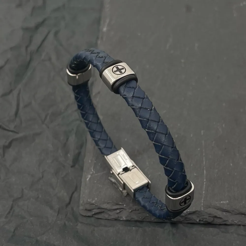 Crcoe-Bracciale in Acciaio da Uomo - BAU-600-H255