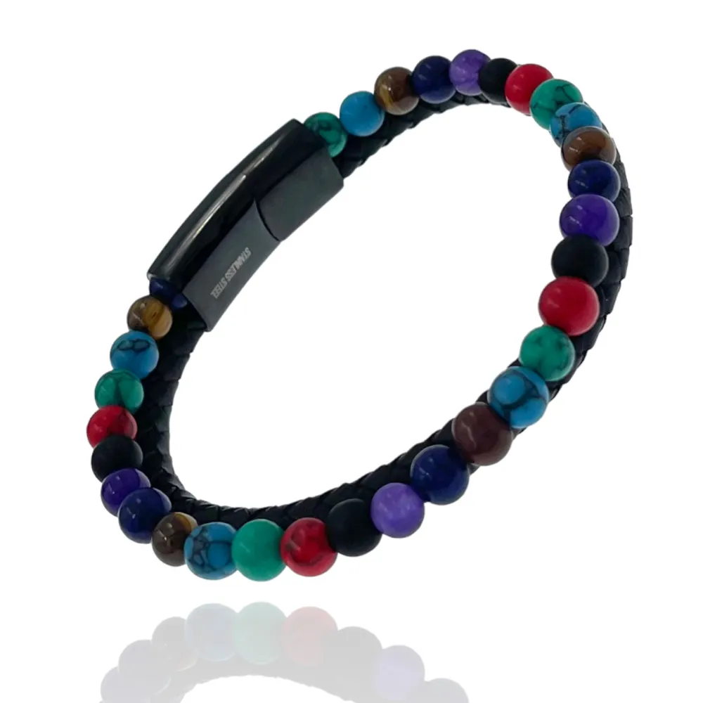 Multifili-Bracciale Uomo in Acciaio - BAU-720-06