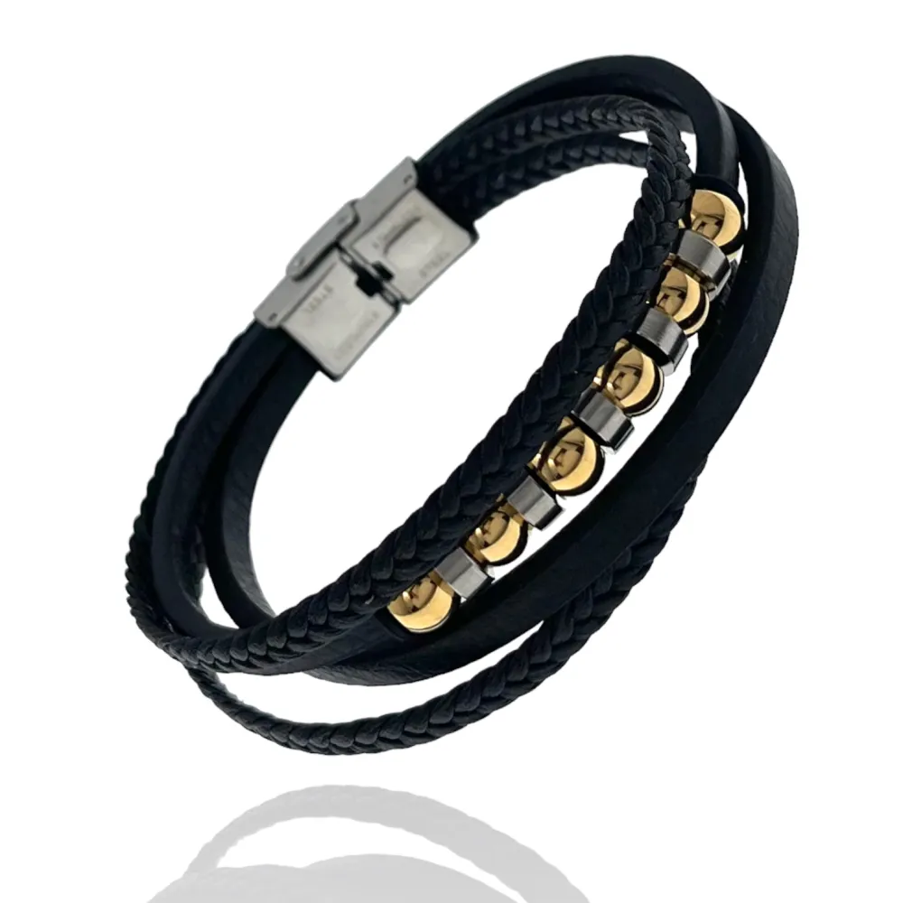 Multifili-Bracciale Uomo in Acciaio - BAU-720-08