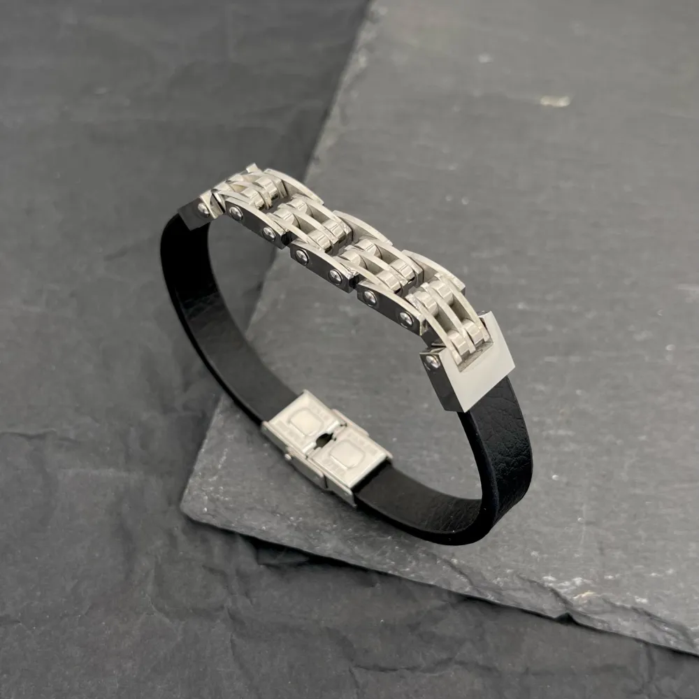 Catena-Bracciale da Uomo in Acciaio - BAU-720-20