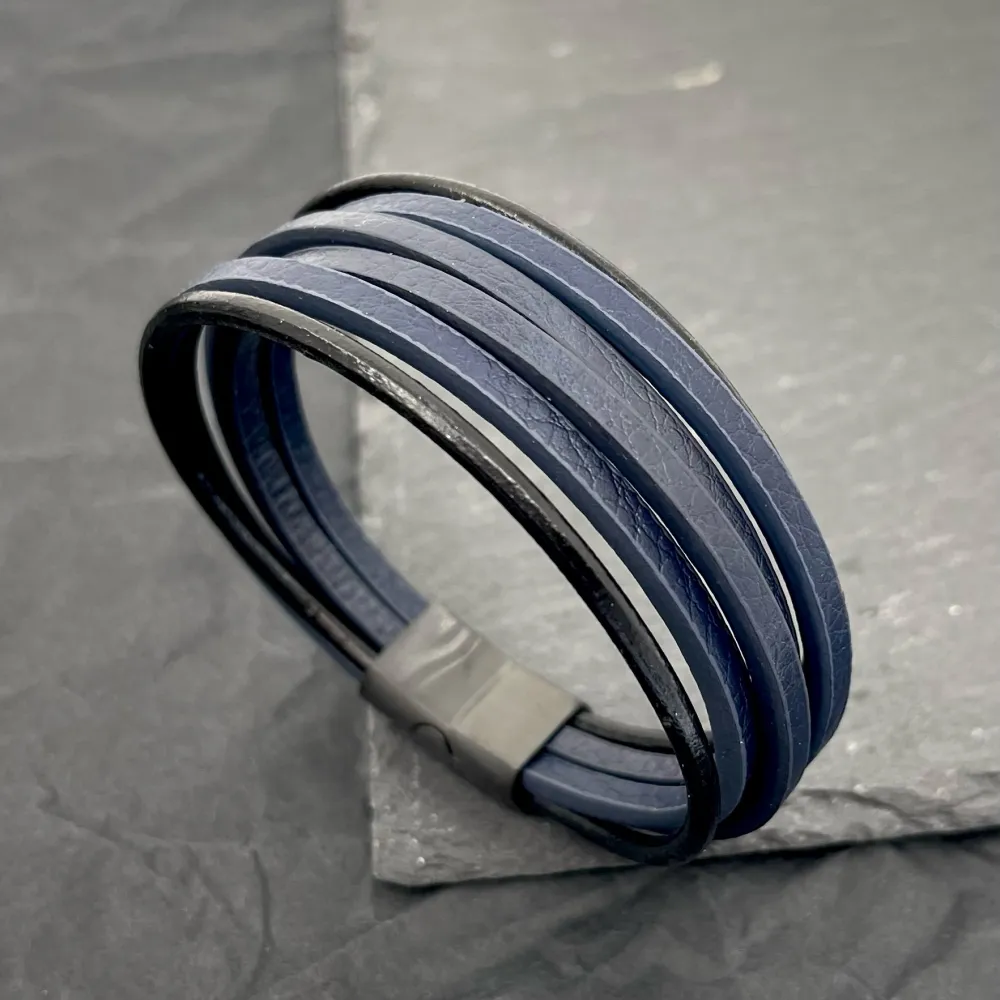 Multifili-Bracciale da Uomo in Acciaio - BAU-720-25