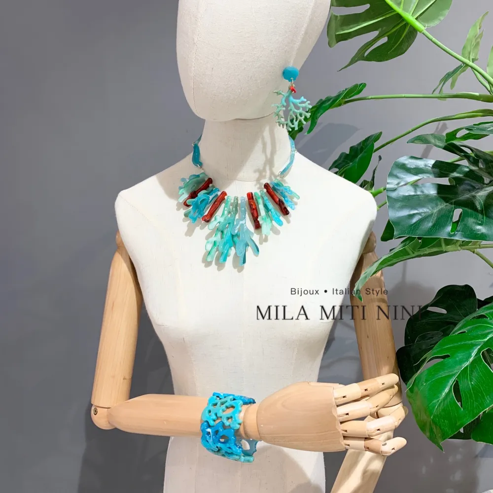 Corallo-Bracciale Resina - BMM-1282