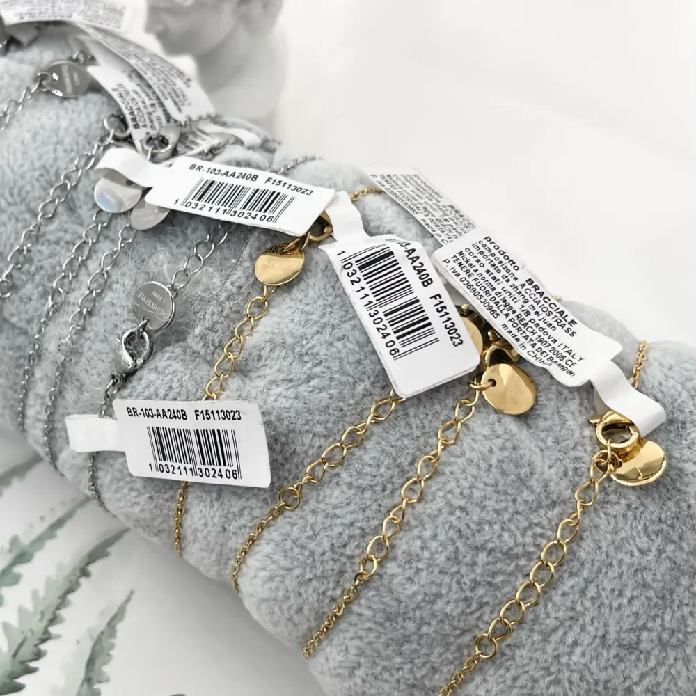 Cuore Colorato-12Pz Bracciali con Chiusura in Acciaio - BPA-103-AA240B