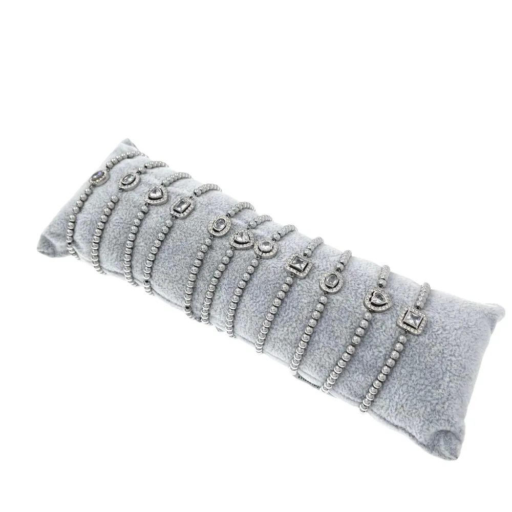 Soggetti Mix -12Pz Bracciali Elastici in Acciaio - BPA-103-AA325