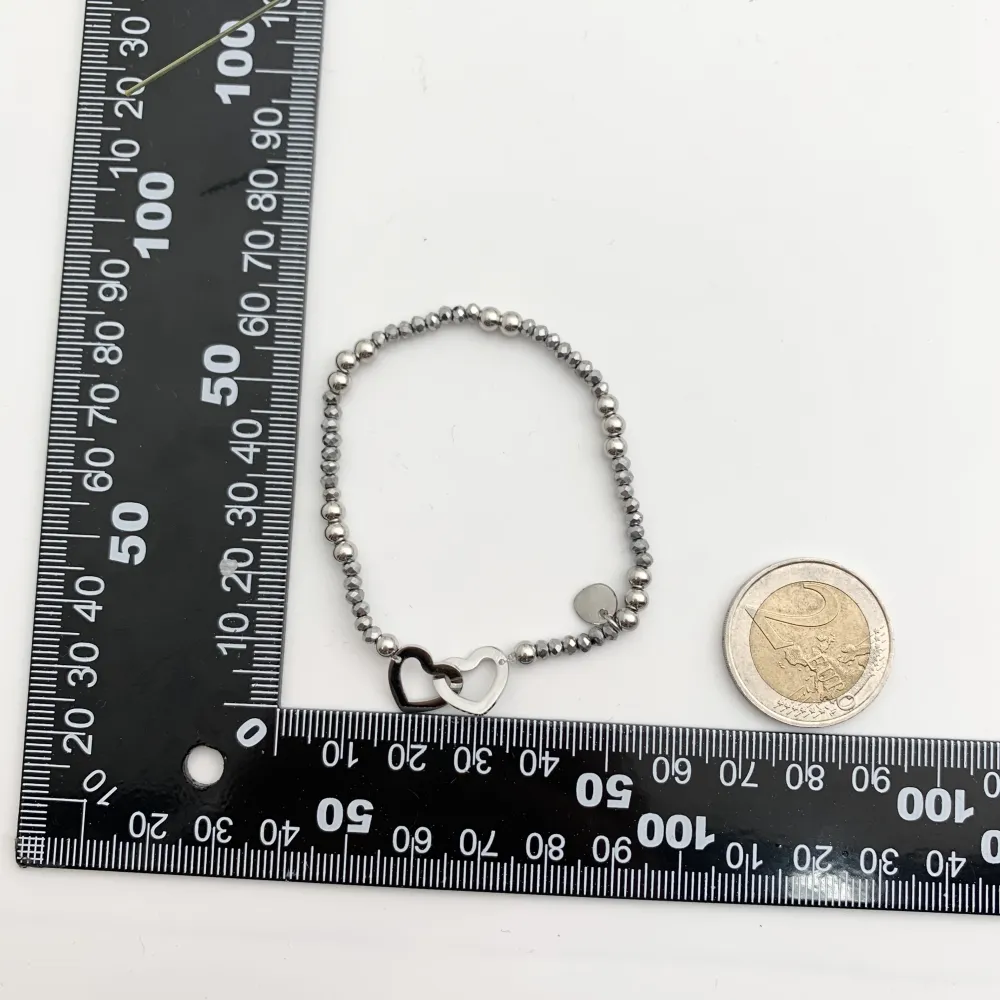 12Pz Bracciali Elastici in Acciaio+Cuscino in Omaggio - BPA104-24