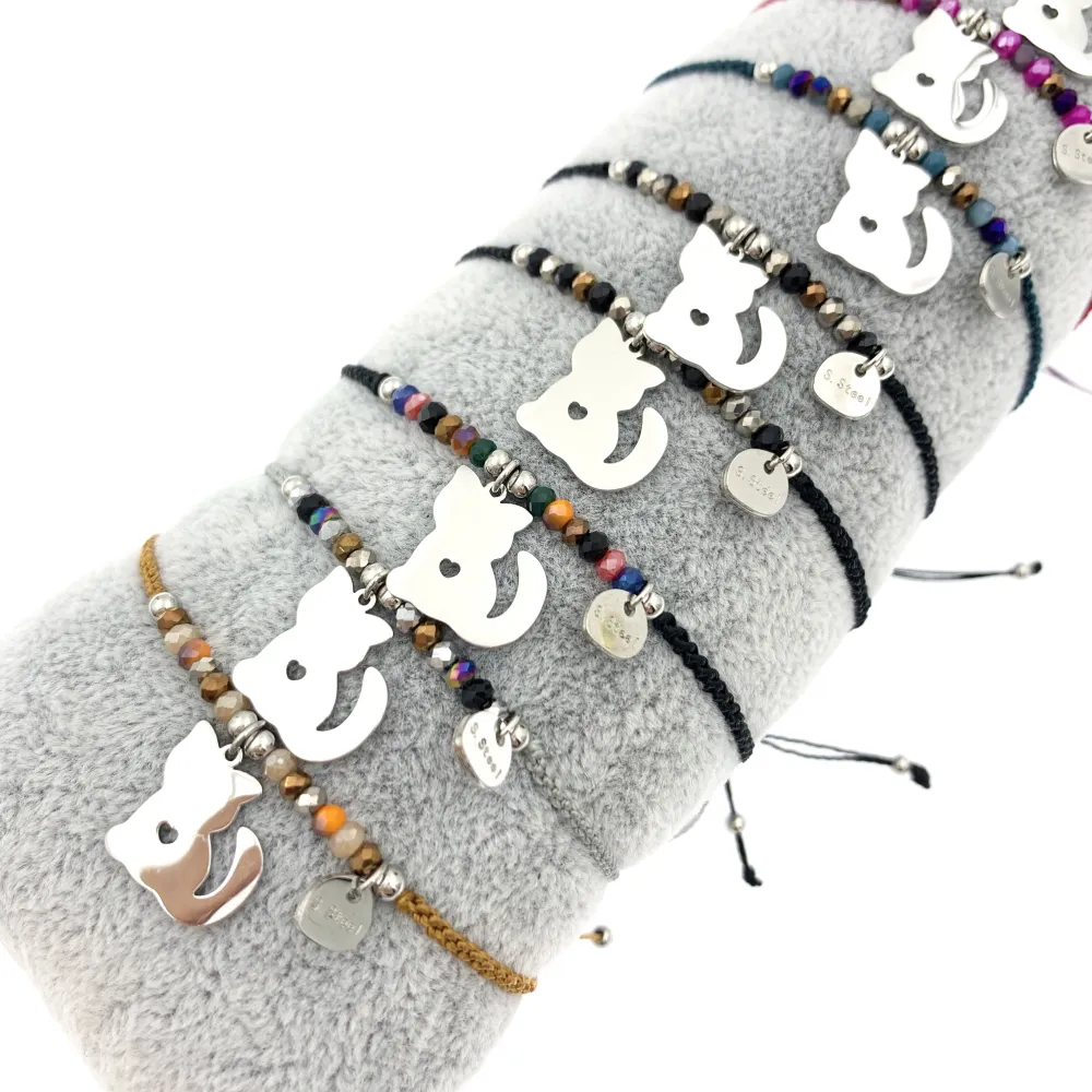 12Pz Bracciali in Acciaio Regolabili + Cuscino in Omaggio - BPA104-638